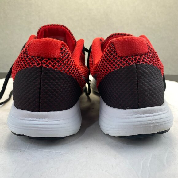 Nike Revolution 3 University Red/Metallic Silver Shoes 819300-600,Size 10.5 Men - Picture 5 of 10